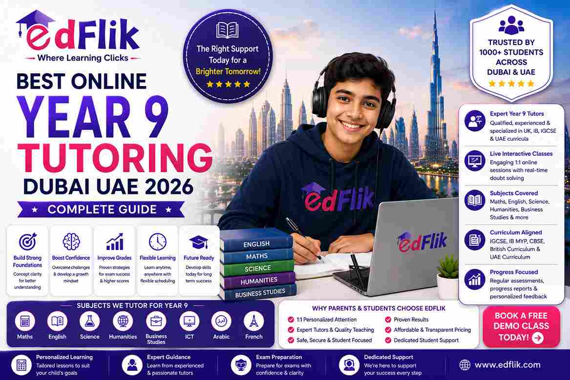 Best Online Year 9 Tutoring Dubai UAE 2026 — Complete Guide