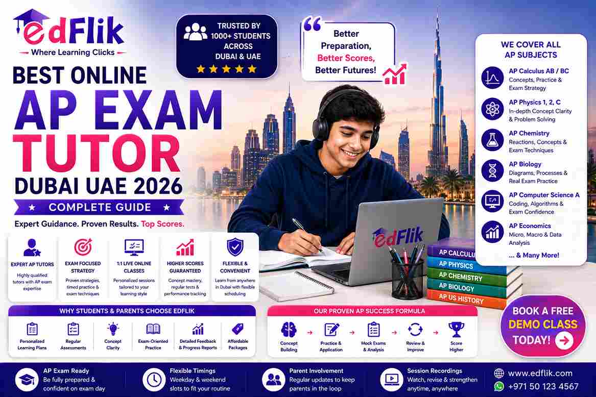 Best Online AP Exam Tutor Dubai UAE 2026 — Complete Guide