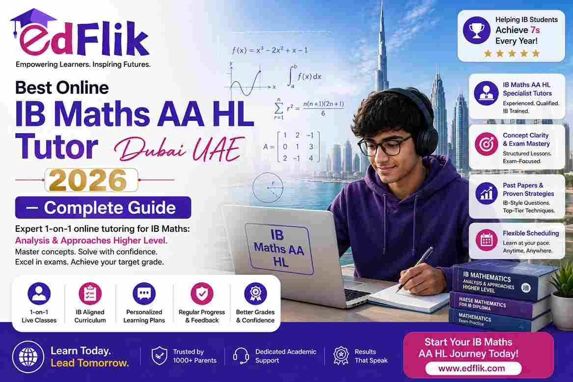Best Online IB Maths AA HL Tutor Dubai UAE 2026 — Complete Guide