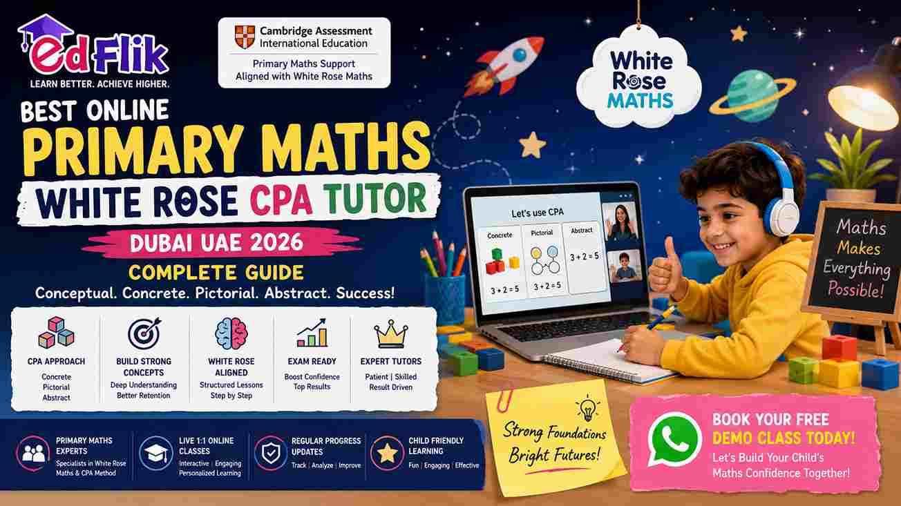 Best Online Primary Maths White Rose CPA Tutor Dubai UAE 2026 — Complete Guide