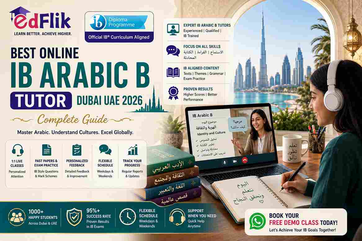 Best Online IB Arabic B Tutor Dubai UAE 2026 — Complete Guide