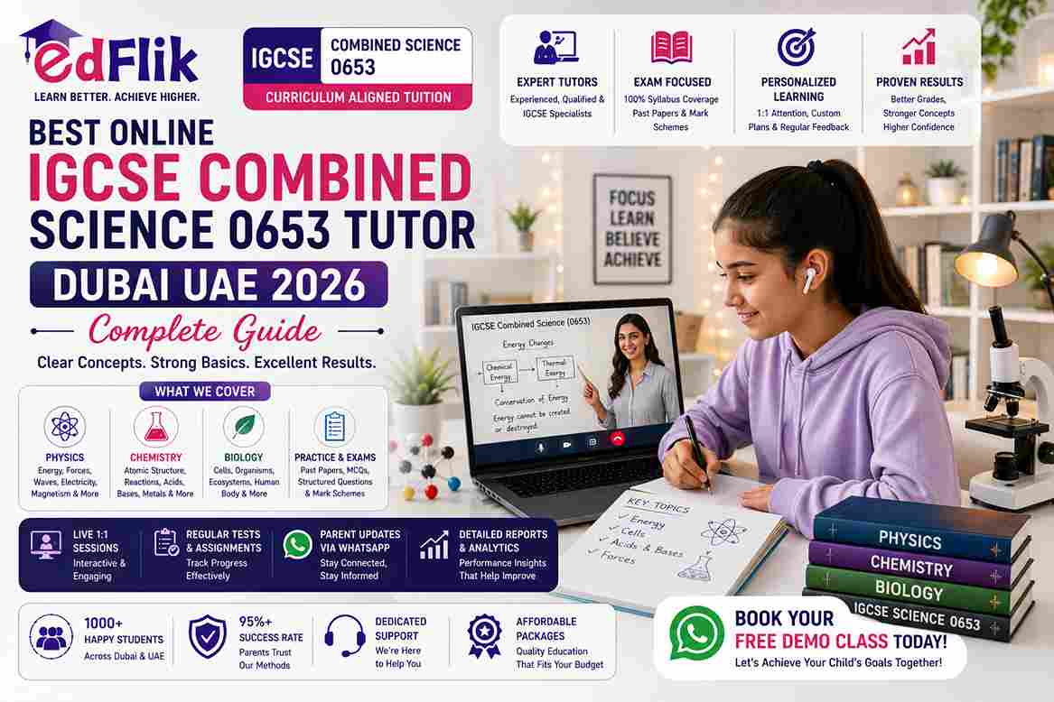 Best Online IGCSE Combined Science 0653 Tutor Dubai UAE 2026 — Complete Guide