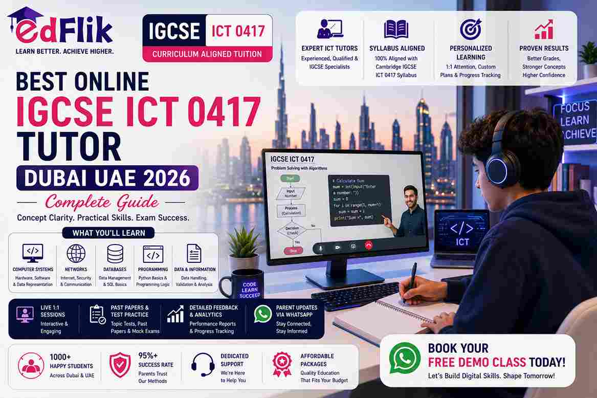 Best Online IGCSE ICT 0417 Tutor Dubai UAE 2026 — Complete Guide