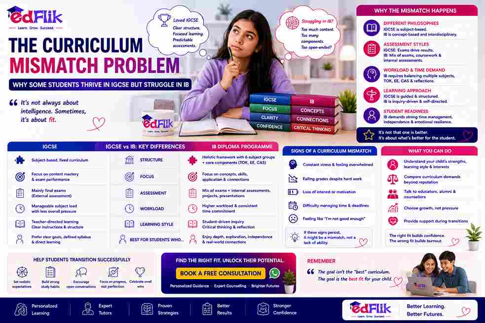 The Curriculum Mismatch Problem | Why Some Students Thrive in IGCSE but Struggle in IB