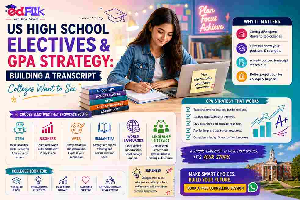US High School Electives & GPA Strategy: Building a Transcript Colleges Want to See