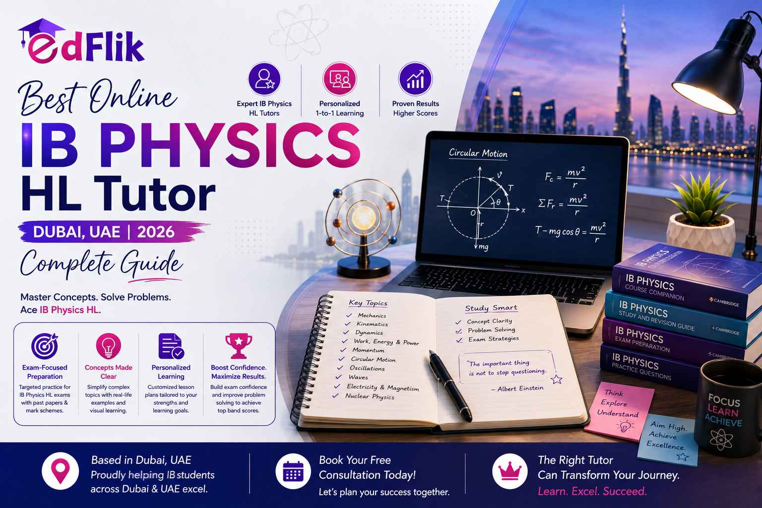 Best Online IB Physics HL Tutor Dubai UAE 2026 — Complete Guide