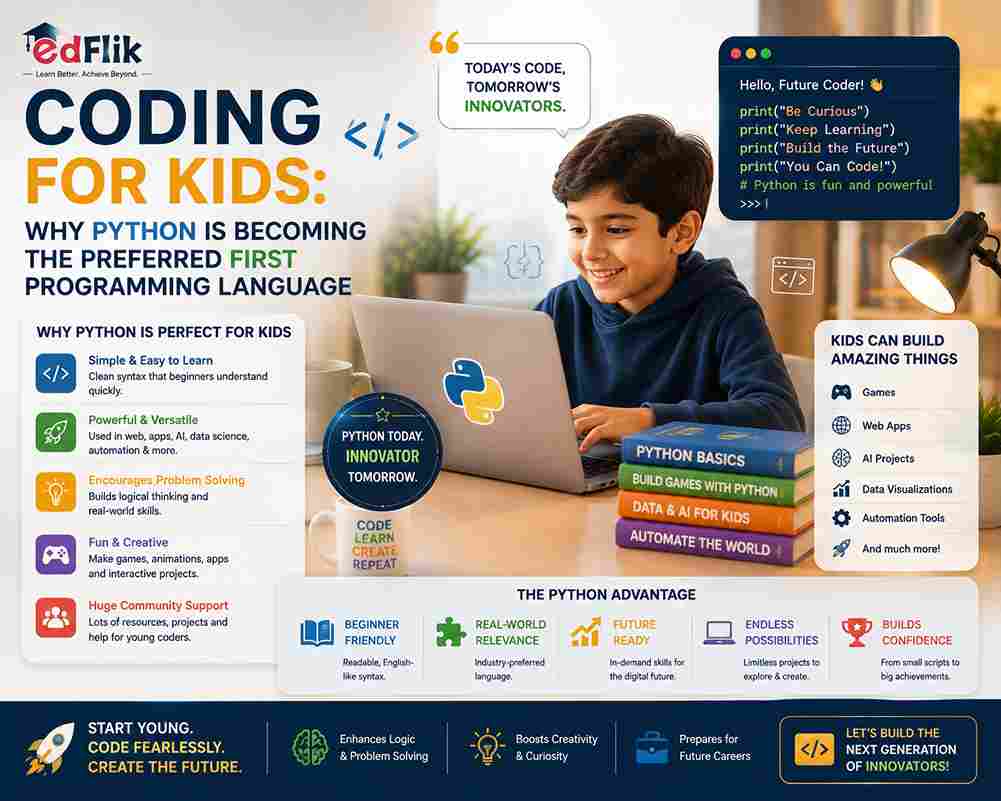 Coding for Kids: Why Python is Becoming the Preferred First Programming Language