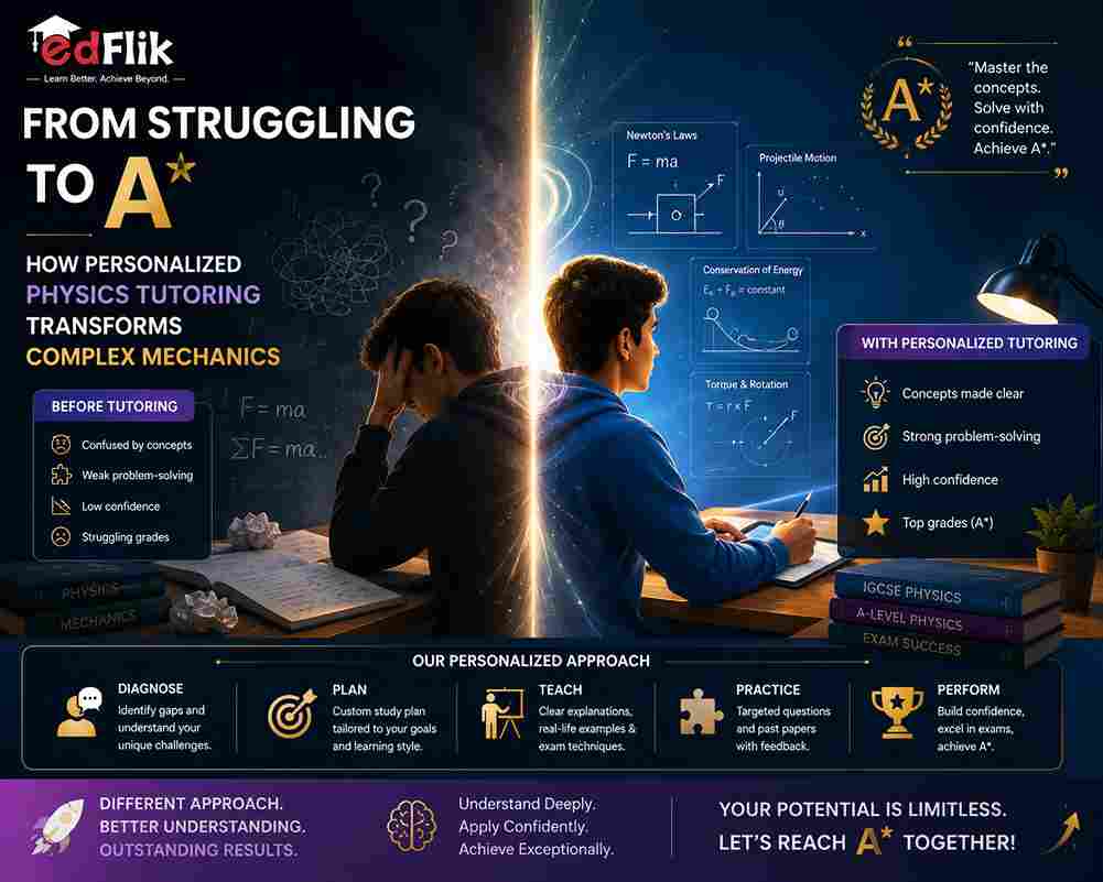 From Struggling to A*: How Personalized Physics Tutoring Transforms Complex Mechanics