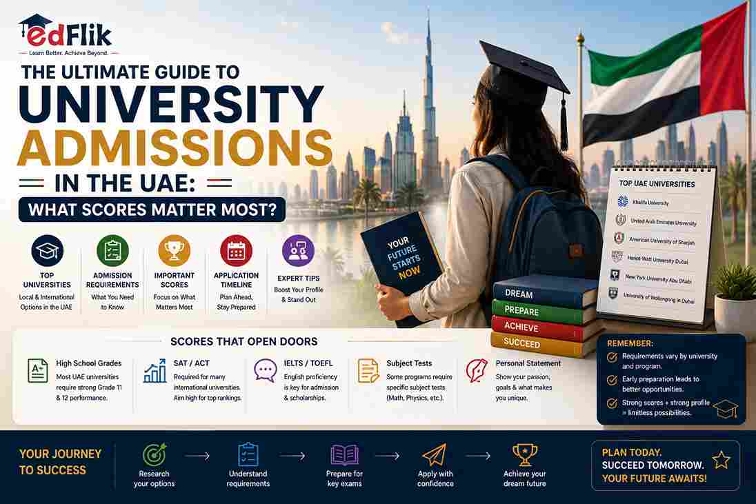 The Ultimate Guide to University Admissions in the UAE: What Scores Matter Most?