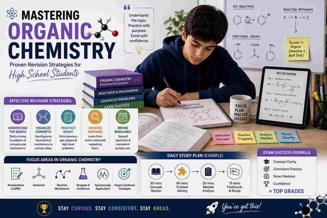 Mastering Organic Chemistry: Proven Revision Strategies for High School Students