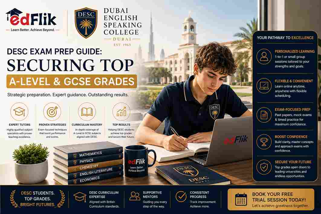 Dubai English Speaking College (DESC) Exam Prep Guide: Securing Top A-Level & GCSE Grades
