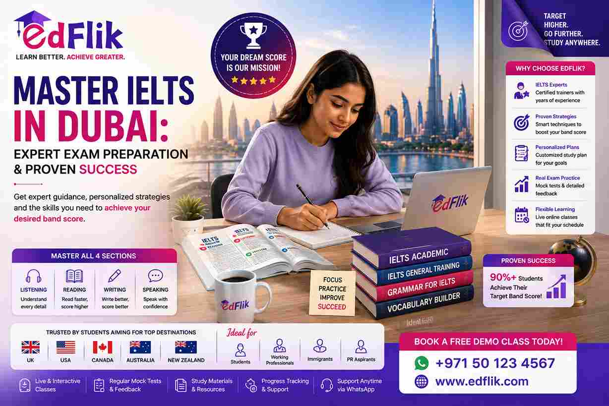 Master IELTS in Dubai: Expert Exam Preparation & Proven Success
