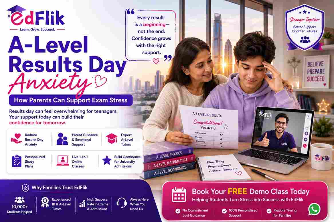 A-Level Results Day Anxiety: How Parents Can Support Exam Stress