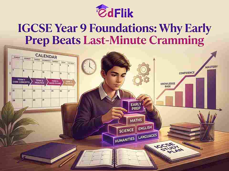 IGCSE Year 9 Foundations: Why Early Prep Beats Last-Minute Cramming