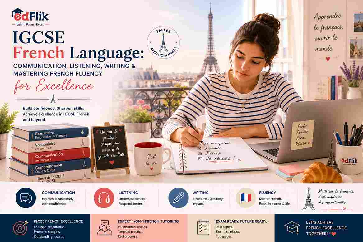 IGCSE French Language: Communication, Listening, Writing & Mastering French Fluency for Excellence