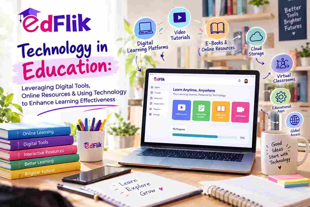 Technology in Education: Leveraging Digital Tools, Online Resources & Using Technology to Enhance Learning Effectiveness