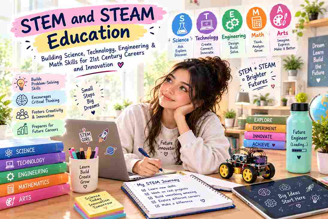 STEM and STEAM Education: Building Science, Technology, Engineering & Math Skills for 21st Century Careers and Innovation