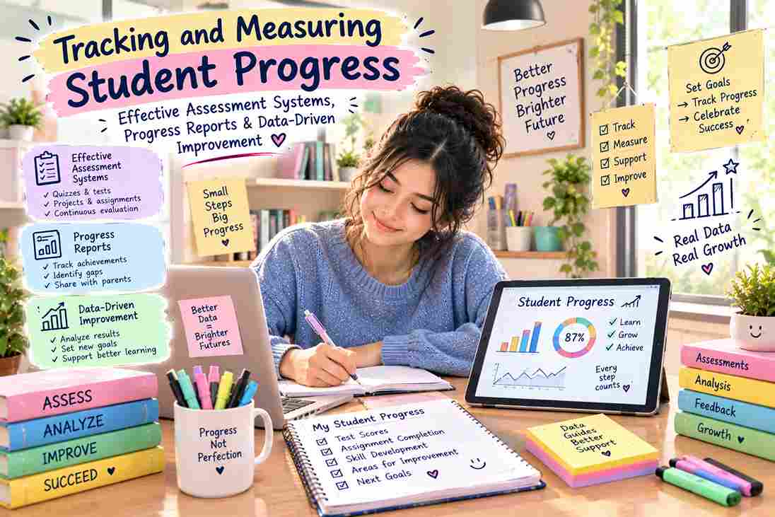 Tracking and Measuring Student Progress: Effective Assessment Systems, Progress Reports & Data-Driven Improvement