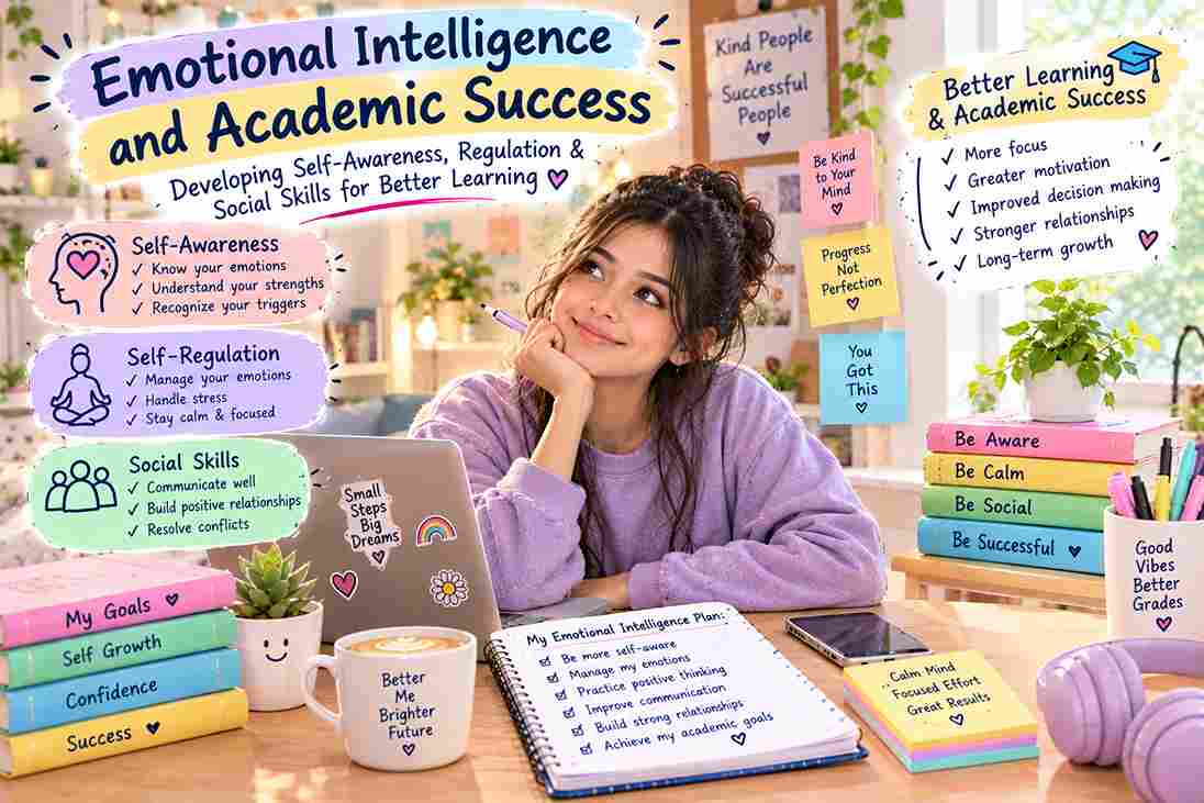 Emotional Intelligence and Academic Success: Developing Self-Awareness, Regulation & Social Skills for Better Learning