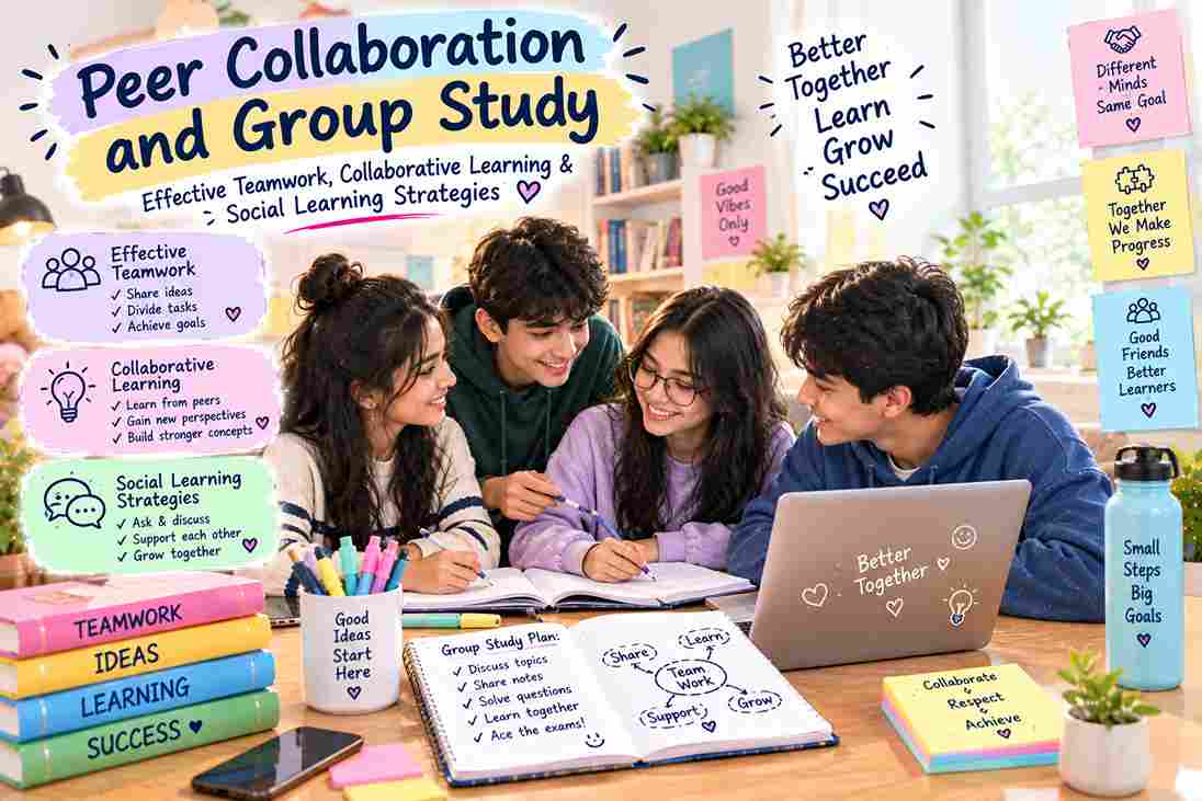 Peer Collaboration and Group Study: Effective Teamwork, Collaborative Learning & Social Learning Strategies