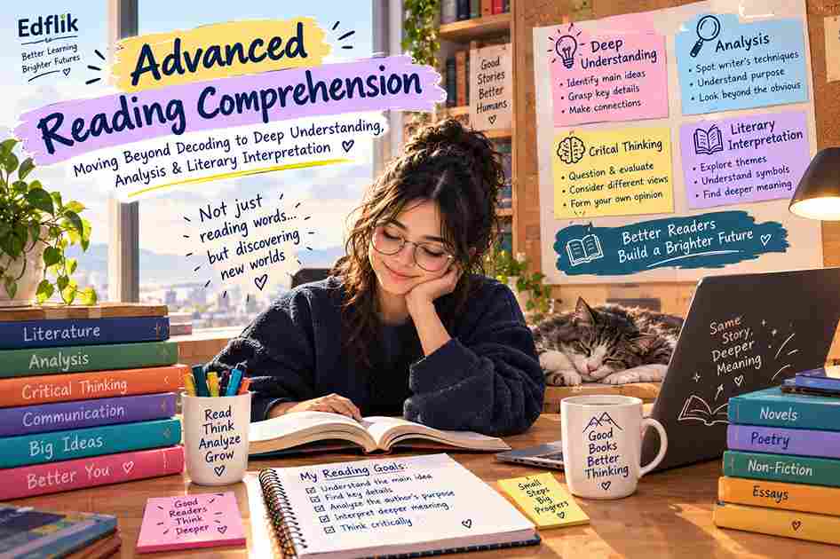 Advanced Reading Comprehension: Moving Beyond Decoding to Deep Understanding, Analysis & Literary Interpretation