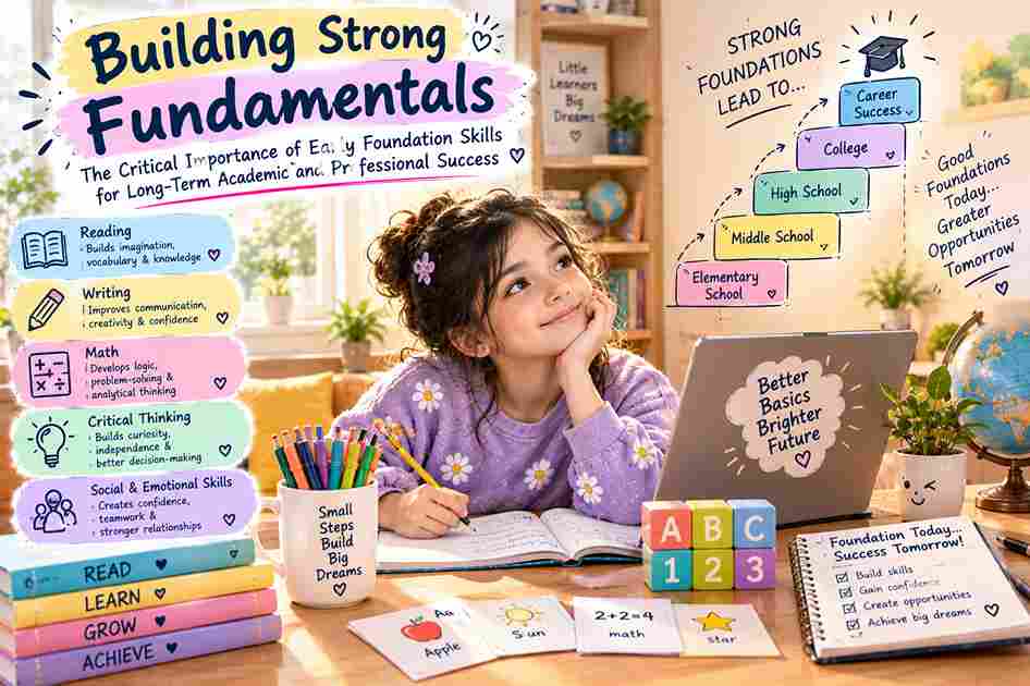 Building Strong Fundamentals: The Critical Importance of Early Foundation Skills for Long-Term Academic and Professional Success