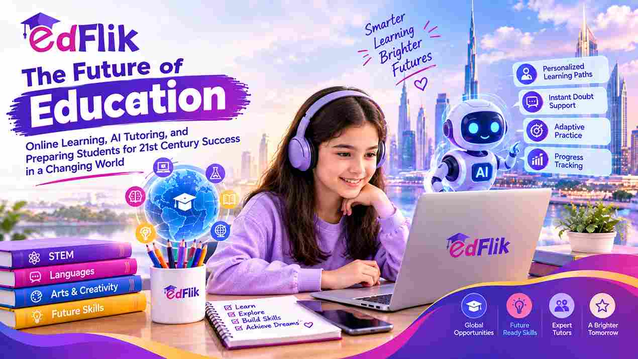 The Future of Education: Online Learning, AI Tutoring, and Preparing Students for 21st Century Success in a Changing World