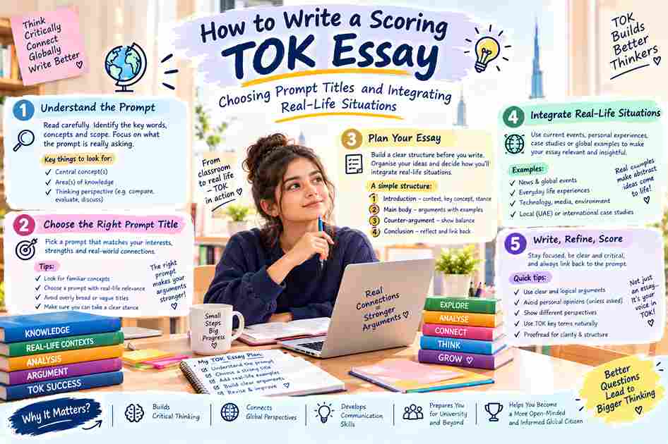 How to Write a Scoring TOK Essay: Choosing Prompt Titles and Integrating Real-Life Situations