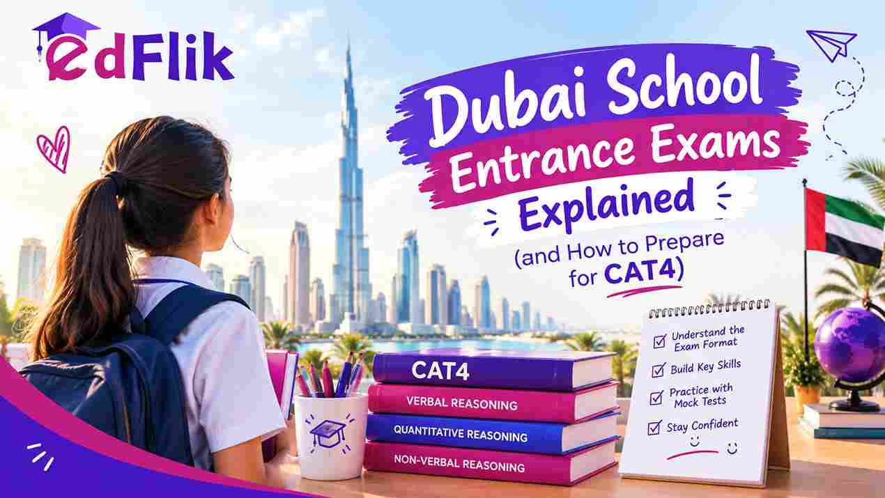Dubai School Entrance Exams Explained (and How to Prepare for CAT4)