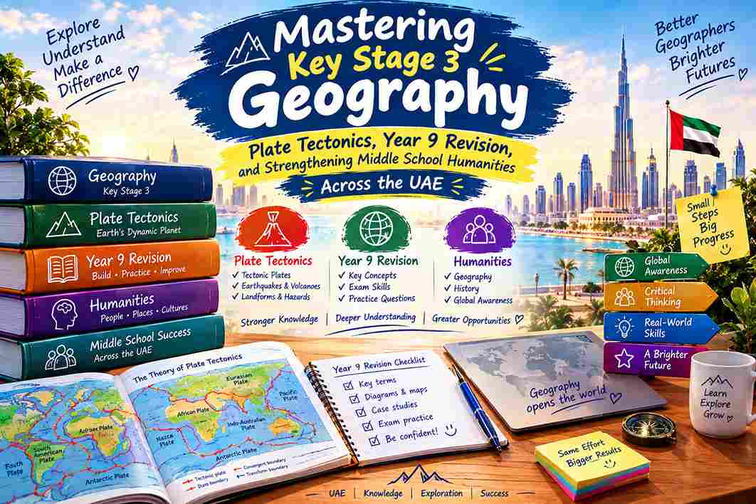 Mastering Key Stage 3 Geography: Plate Tectonics, Year 9 Revision, and Strengthening Middle School Humanities Across the UAE
