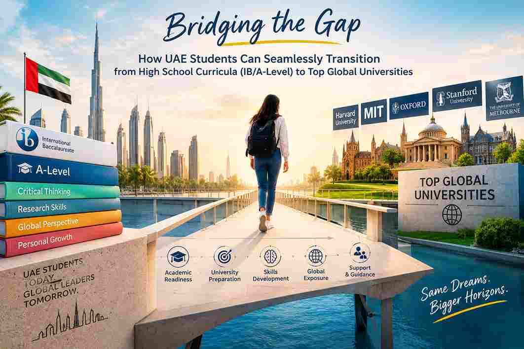 Bridging the Gap: How UAE Students Can Seamlessly Transition from High School Curricula (IB/A-Level) to Top Global Universities