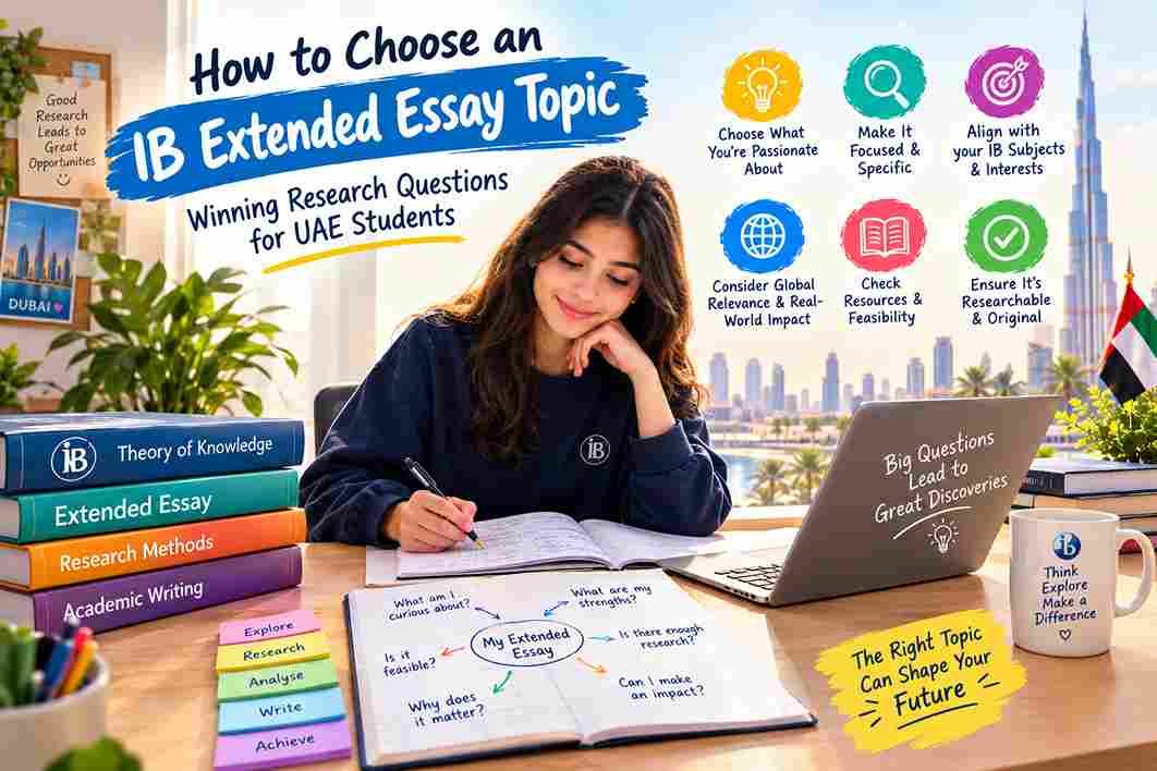 How to Choose an IB Extended Essay Topic: Winning Research Questions for UAE Students