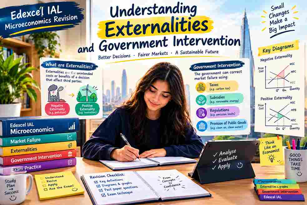 Understanding Externalities and Government Intervention: Edexcel IAL Microeconomics Revision