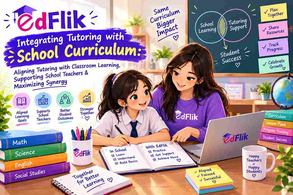 Integrating Tutoring with School Curriculum: Aligning Tutoring with Classroom Learning, Supporting School Teachers & Maximizing Synergy