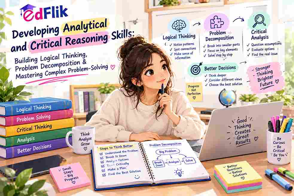 Developing Analytical  and Critical Reasoning Skills: Building Logical Thinking, Problem Decomposition & Mastering Complex Problem-Solving
