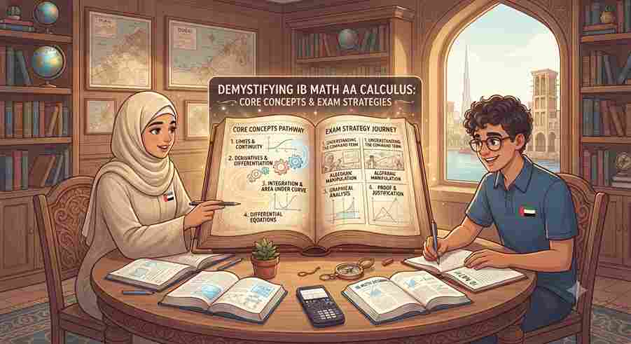 Demystifying IB Math AA Calculus: Core Concepts and Exam Strategies for Dubai High Schools