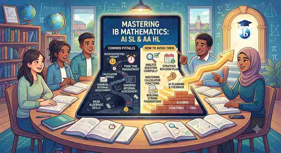 Mastering IB Mathematics (AI SL & AA HL): Common Student Pitfalls and How to Avoid Them