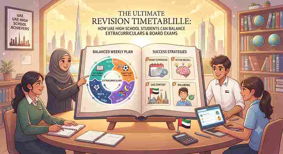 The Ultimate Revision Timetable: How UAE High School Students Can Balance Extracurriculars and Board Exams