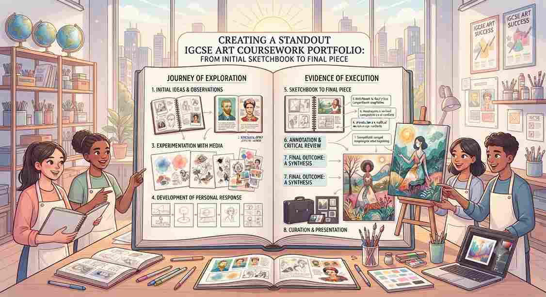 Creating a Standout IGCSE Art Coursework Portfolio: From Initial Sketchbook to Final Piece