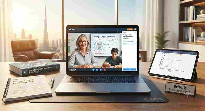 Mastering IB Physics HL: Electromagnetic Induction, Past Papers, and Finding Expert Online Tutors in the UAE
