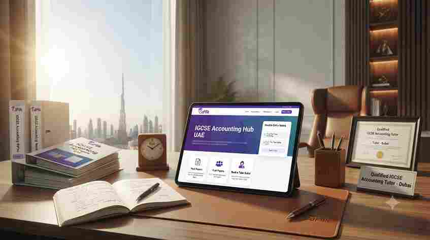 IGCSE accounting past papers UAE, double entry bookkeeping notes IGCSE, accounting tutor Dubai