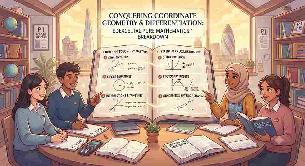 Conquering Coordinate Geometry and Differentiation: Edexcel IAL Pure Mathematics 1 Breakdown