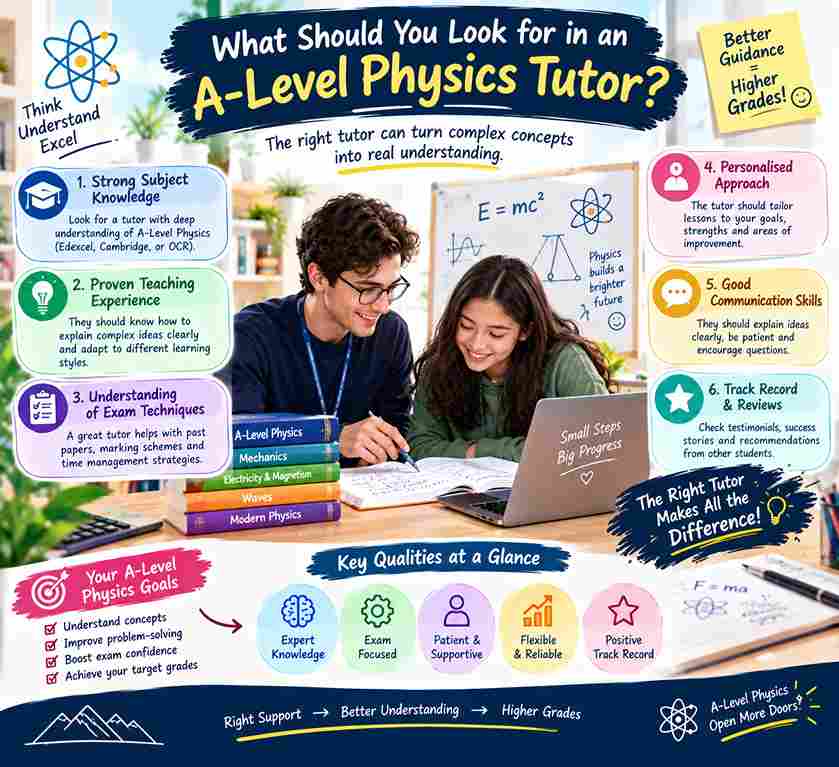 What Should You Look for in an A-Level Physics Tutor?