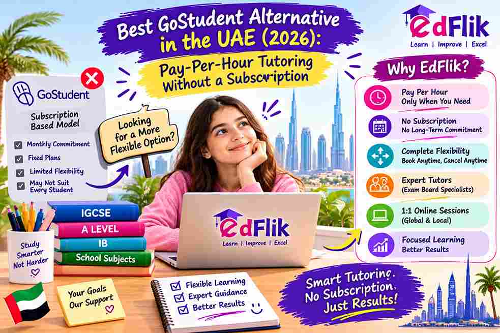 Best GoStudent Alternative in the UAE (2026): Pay-Per-Hour Tutoring Without a Subscription