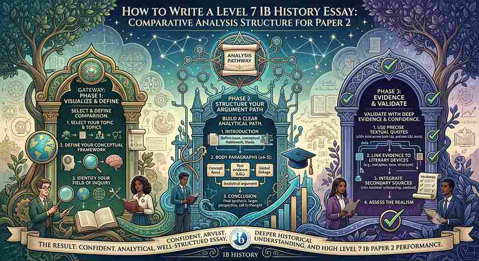 How to Write a Level 7 IB History Essay: Comparative Analysis Structure for Paper 2