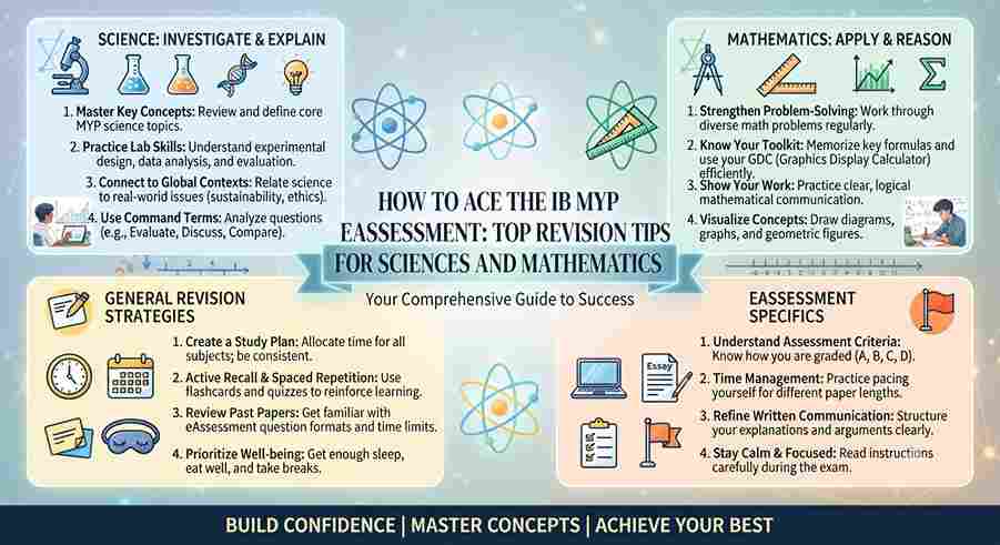 How to Ace the IB MYP eAssessment: Top Revision Tips for Sciences and Mathematics
