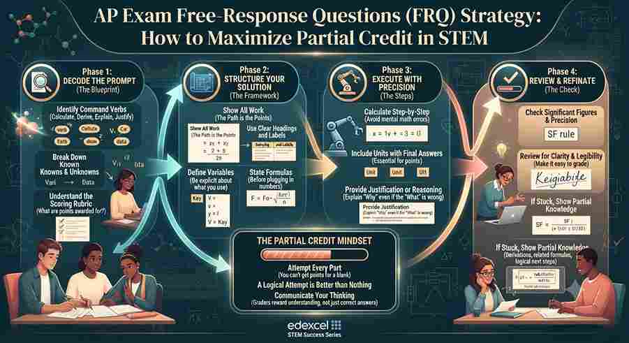 AP Exam Free-Response Questions (FRQ) Strategy: How to Maximize Partial Credit in STEM