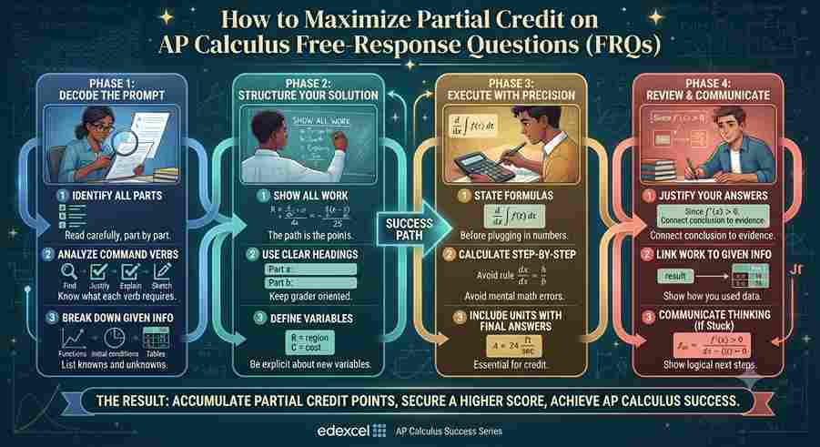 How to Maximize Partial Credit on AP Calculus Free-Response Questions (FRQs)