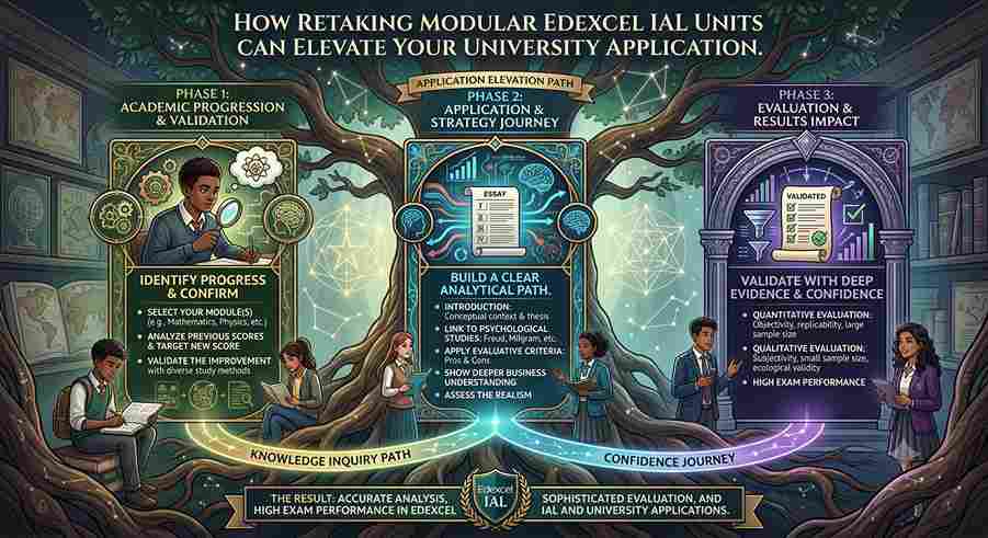 How Retaking Modular Edexcel IAL Units Can Elevate Your University Application