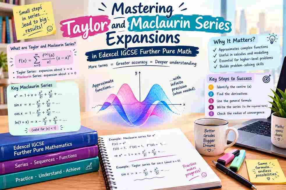 Mastering Taylor and Maclaurin Series Expansions in Edexcel Further Mathematics